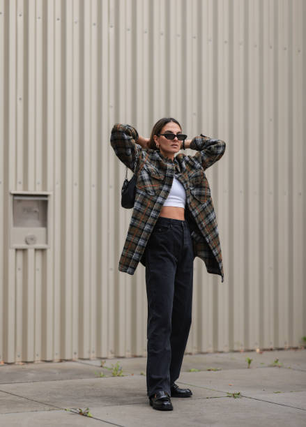 Plaid Shirt Jacket And Your Favorite Denim