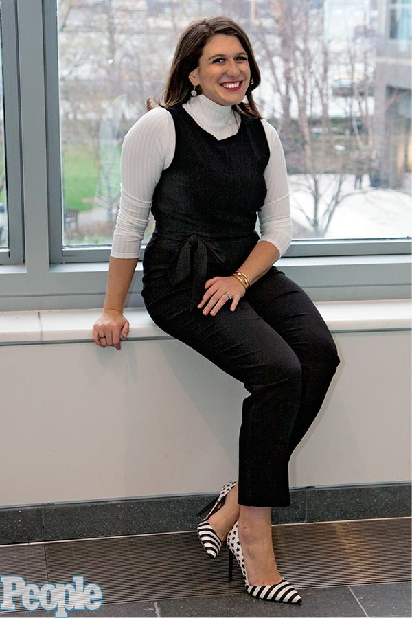 Tailored Jumpsuit with a Turtleneck Underneath