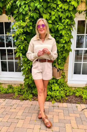 Floral Midi Dress + Knit Cardigan