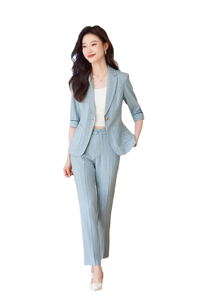 Striped Suit Set