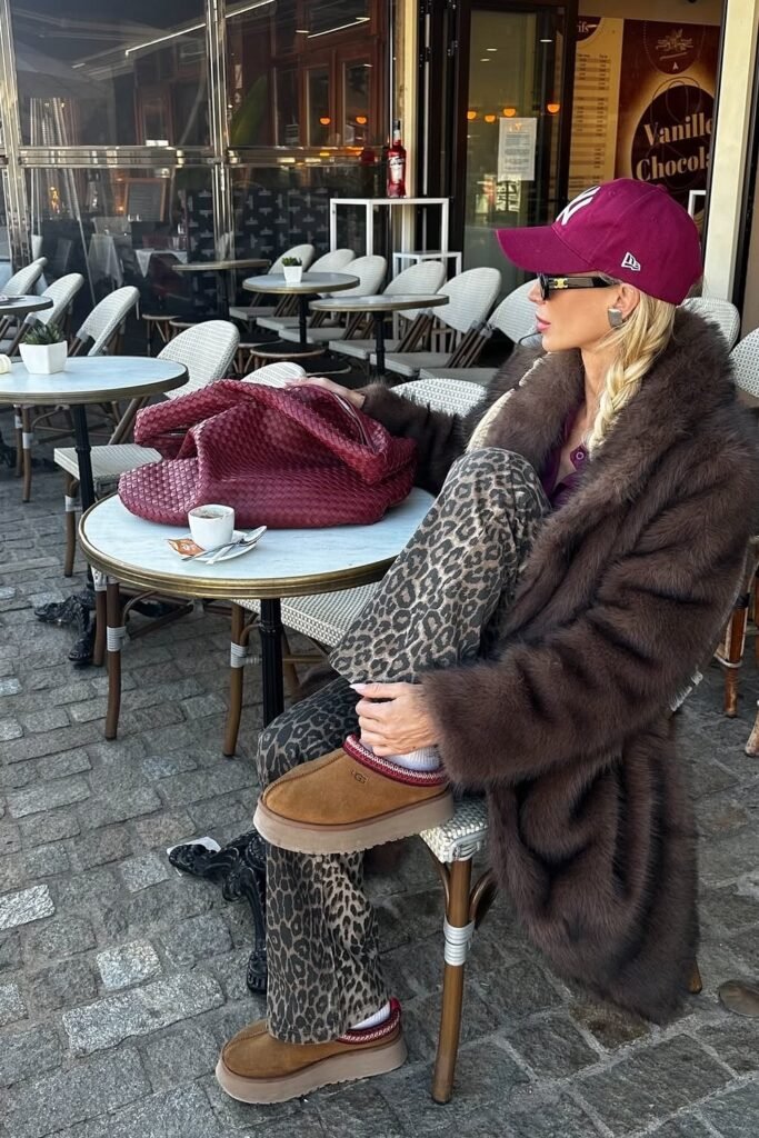 Black Turtleneck + Black Stockings