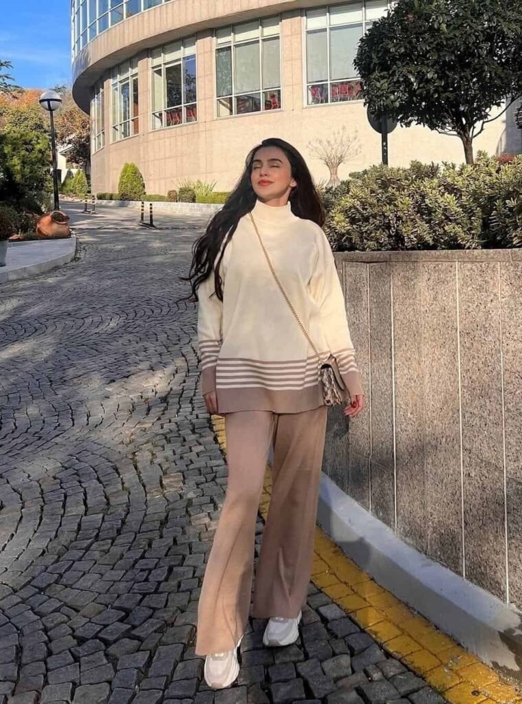 Cozy Turtleneck and Wide-Leg Pants