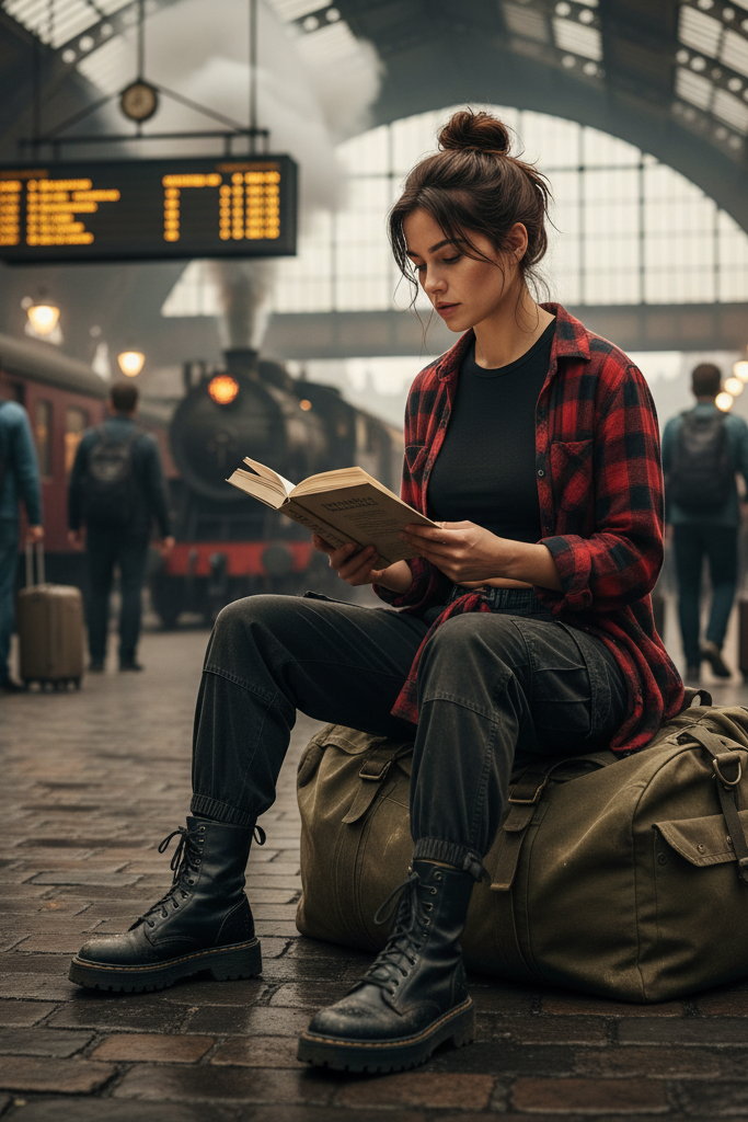The Cargo Pants & Crop Top