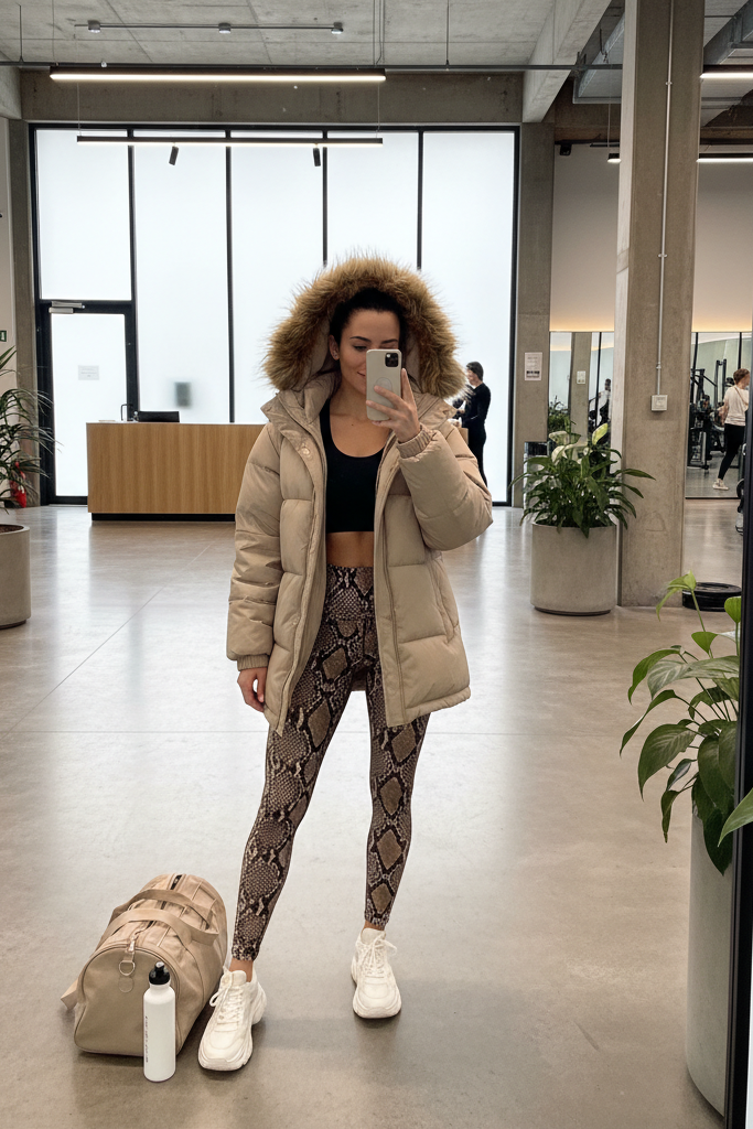 The Furry Hood & Leggings