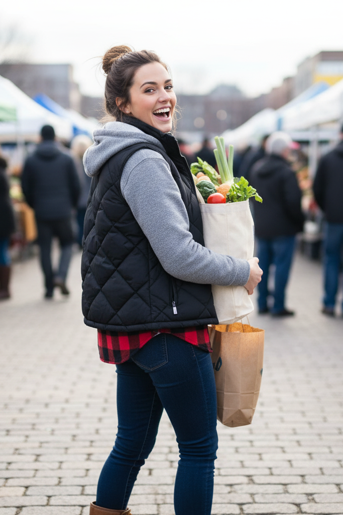 The Puffer Vest Layer Master