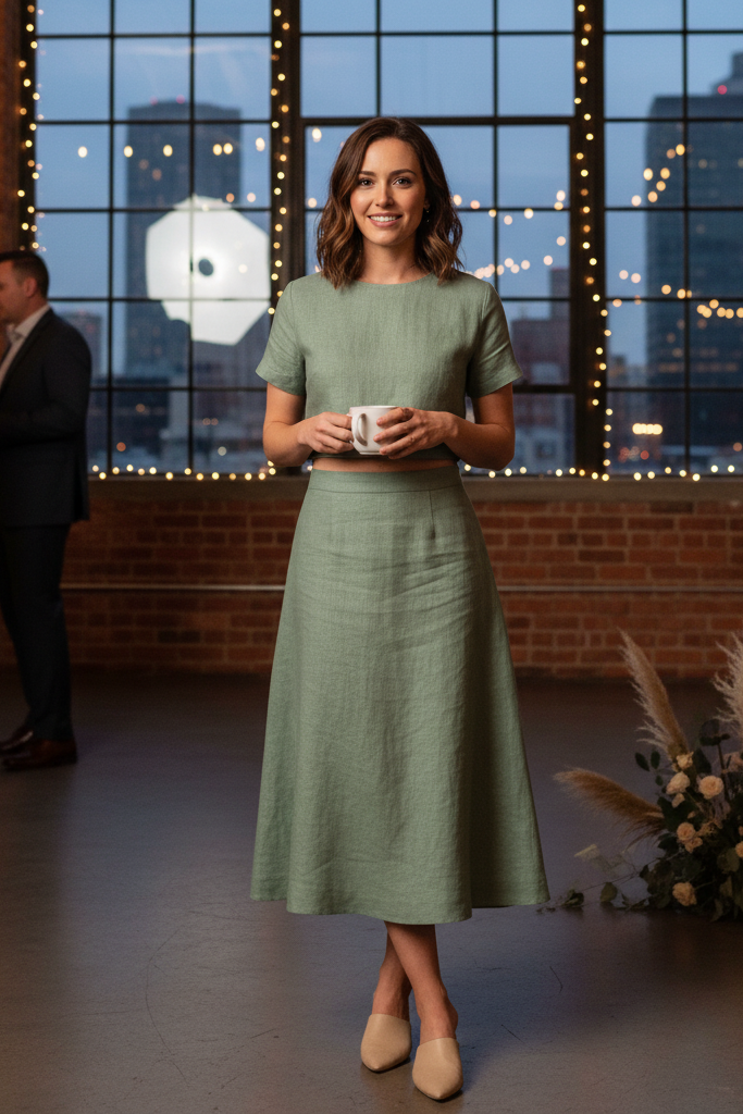 The Sage Two-Piece Set + Slip-On Mules