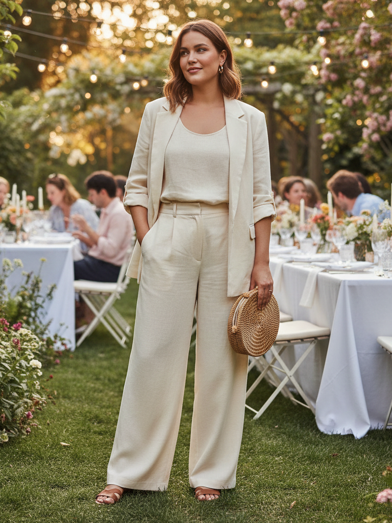 All-Linen Outfit with Structure