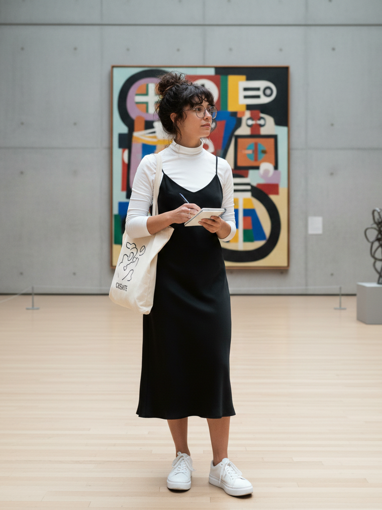 Blazer + Tank Top + Tailored Shorts + Loafers