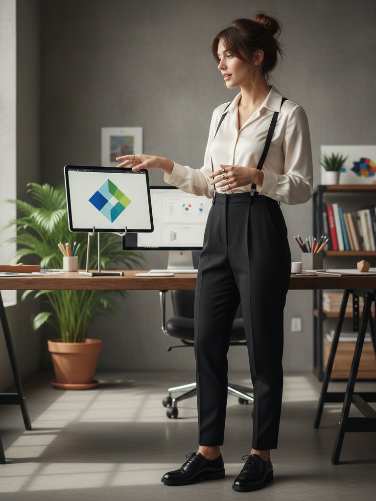 Blouse + Suspenders + Trousers