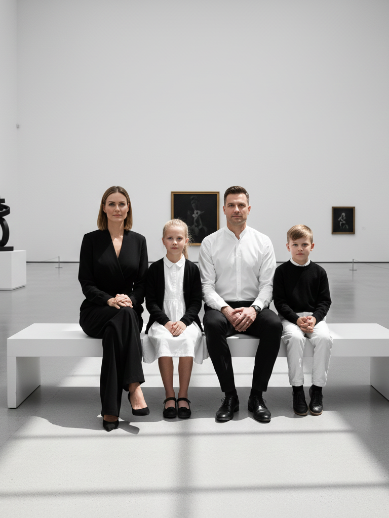 Classic Black & White with a Twist