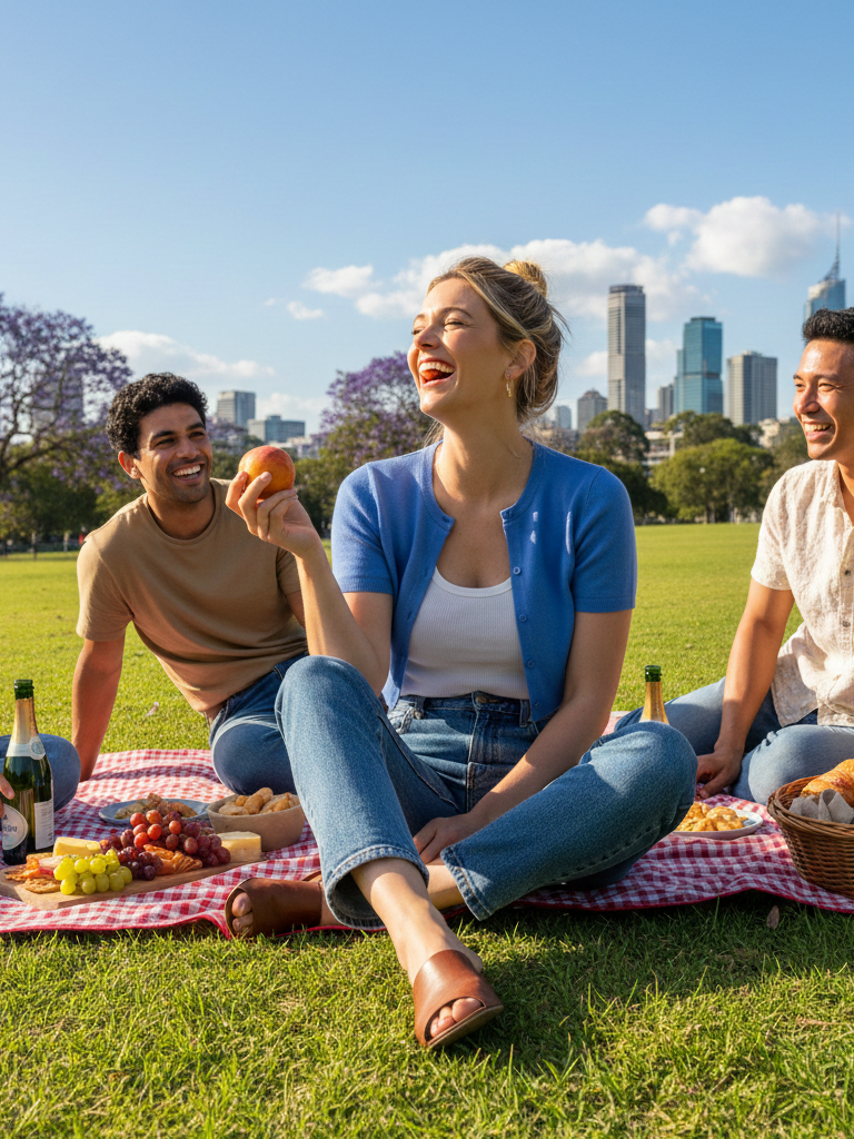 Cropped Cardigan + High-Waisted Denim + Mules