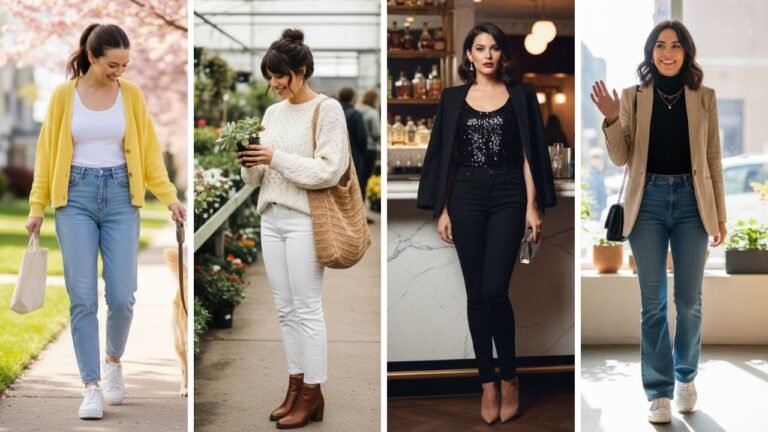 Cute Early Spring Outfits With Jeans You'll Love