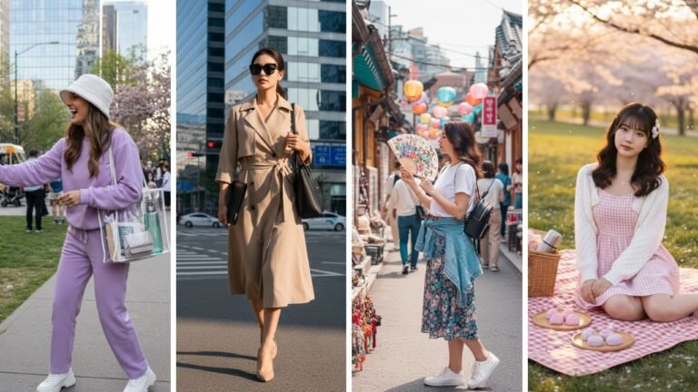 Cute Korean Spring Outfits