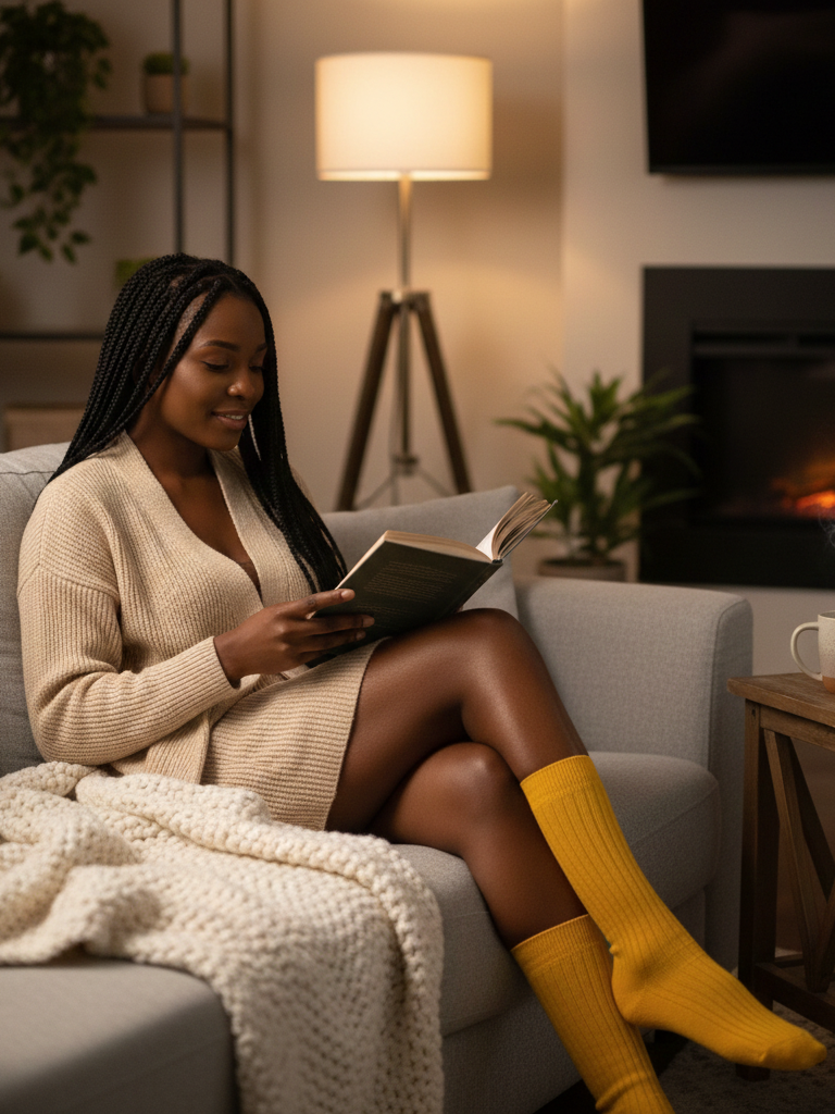 Knit Co-Ord Set + Statement Socks