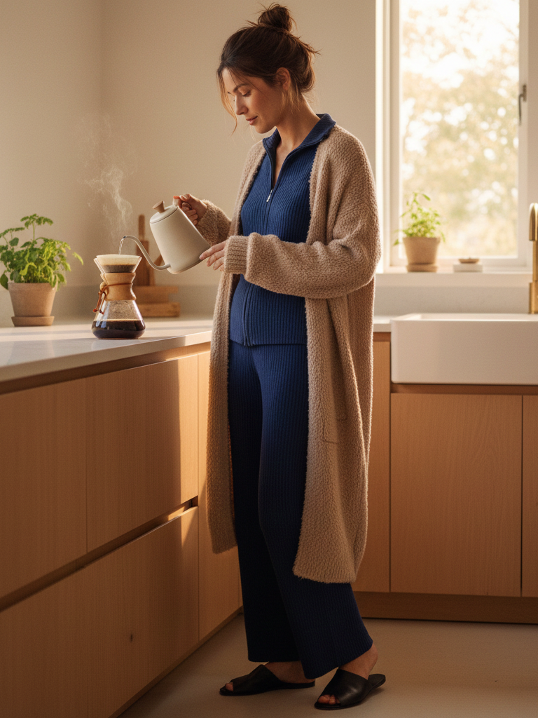 Matching Lounge Set + Cardigan