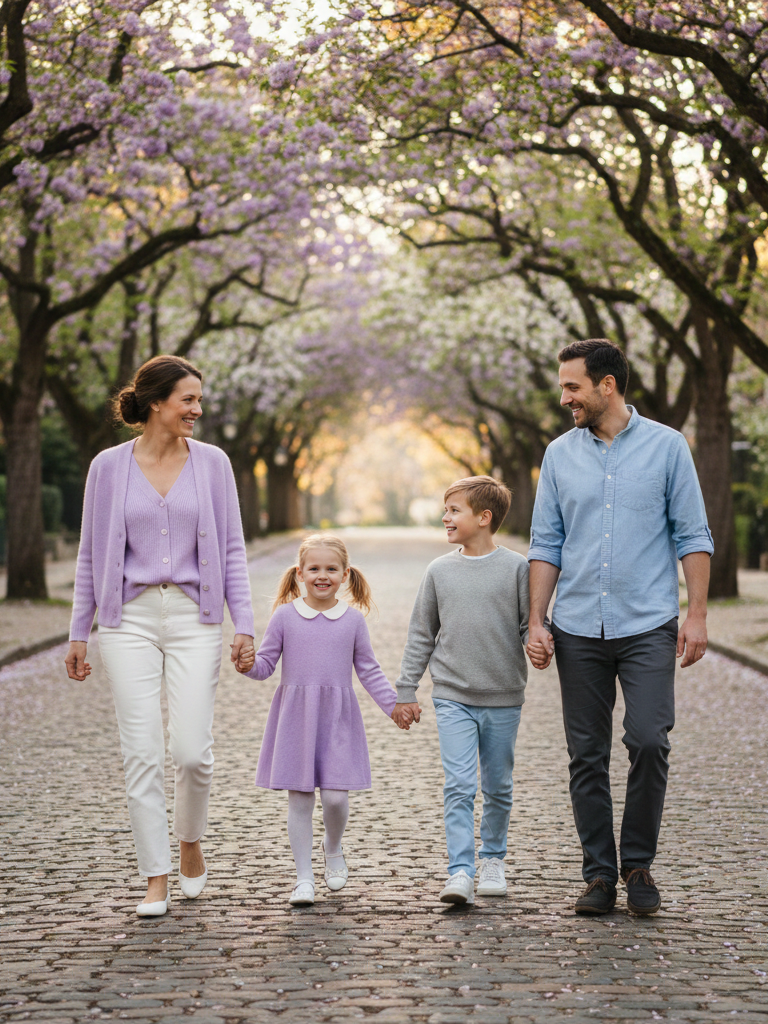 Pastel Sweater Set + Denim