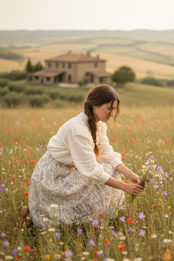 Prairie Blouse + Tiered Skirt