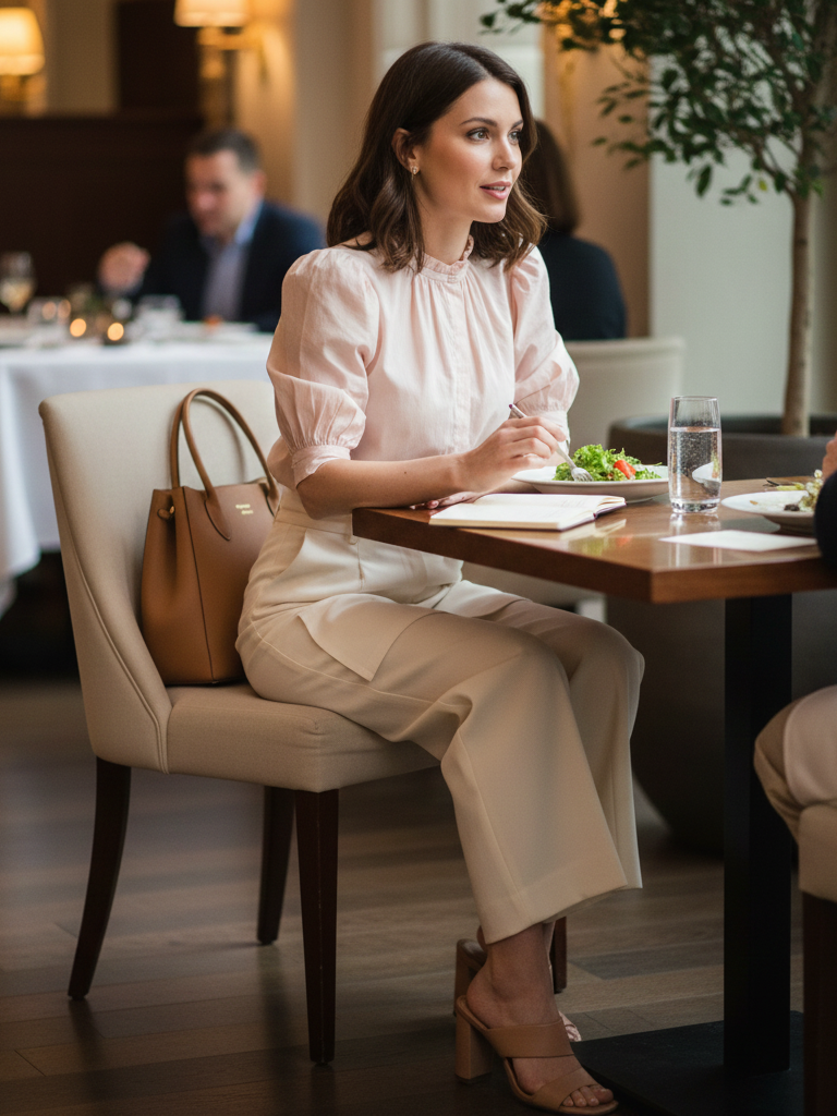 Pretty Blouse and Trousers