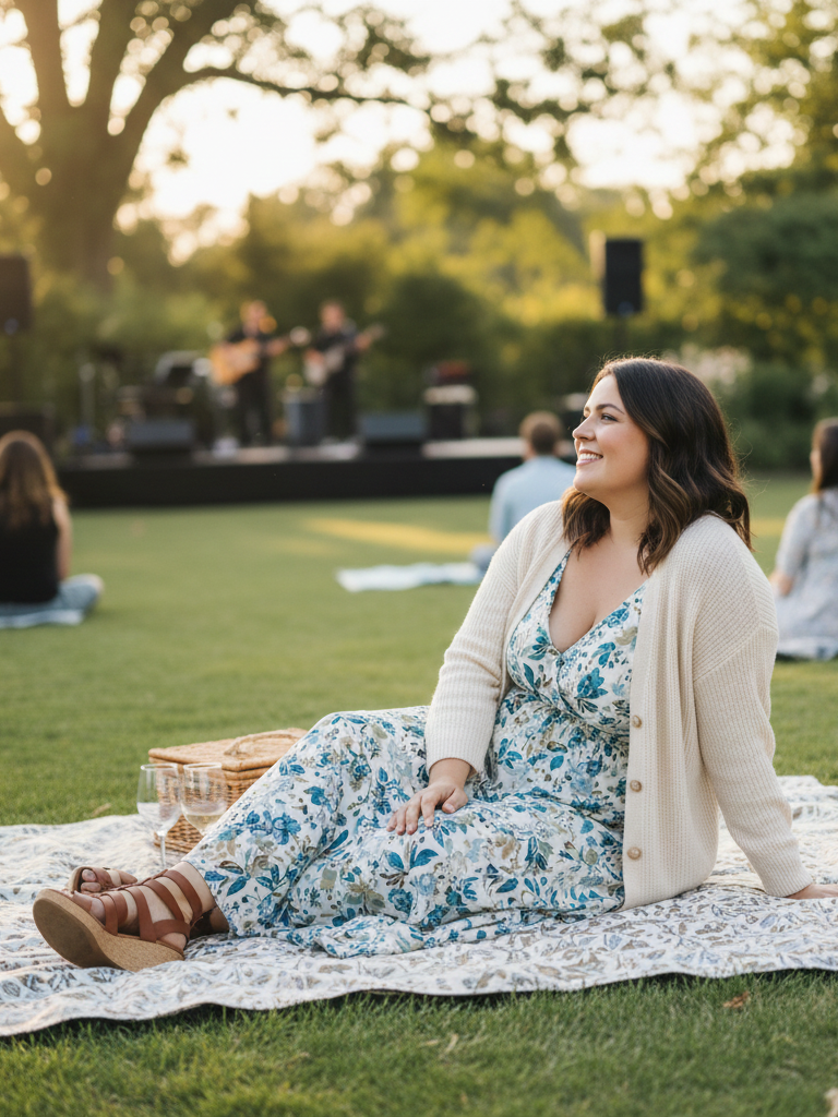 Strappy Sandals with a Wedge