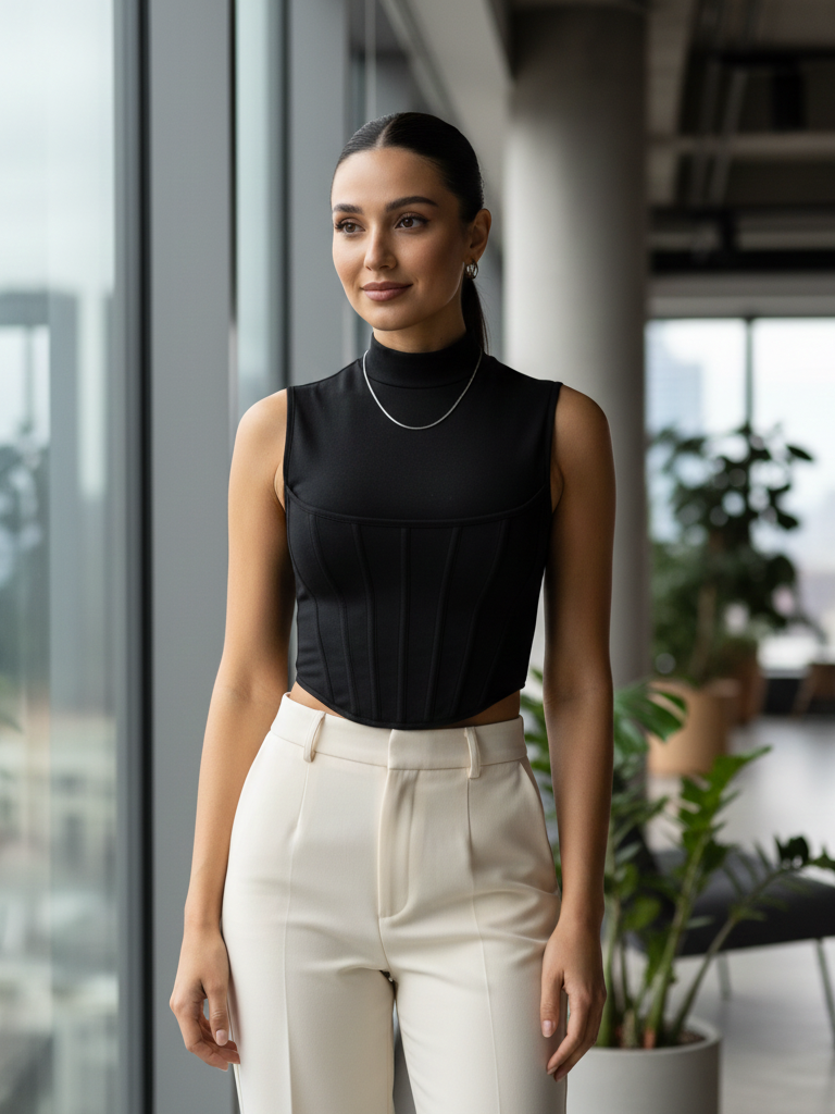 The Corset Top and Trousers