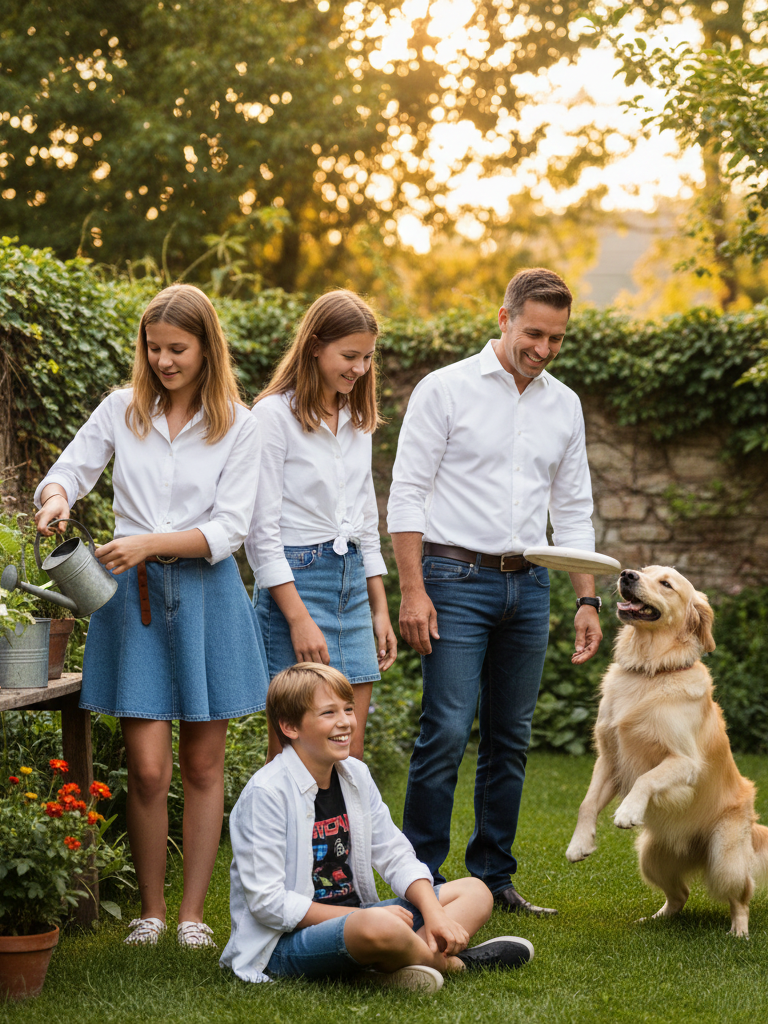 The "Family Uniform" (Styled Differently)