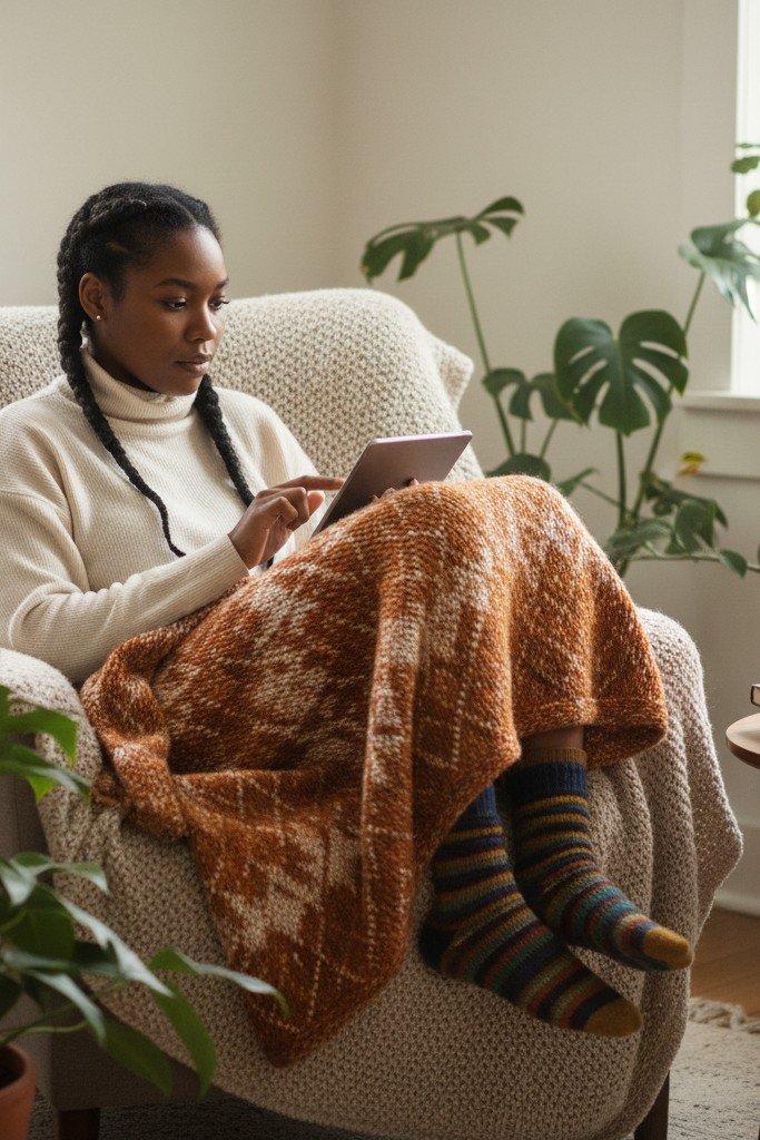 The Knit Dress + Cozy Socks