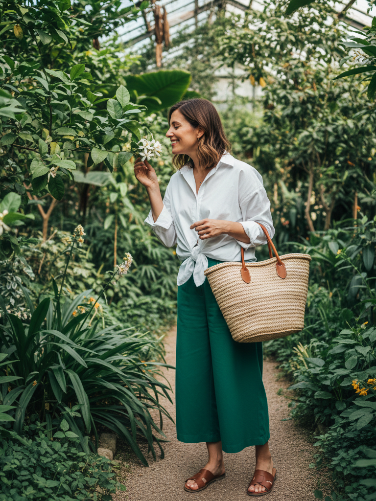 The Poplin Shirt & Culottes