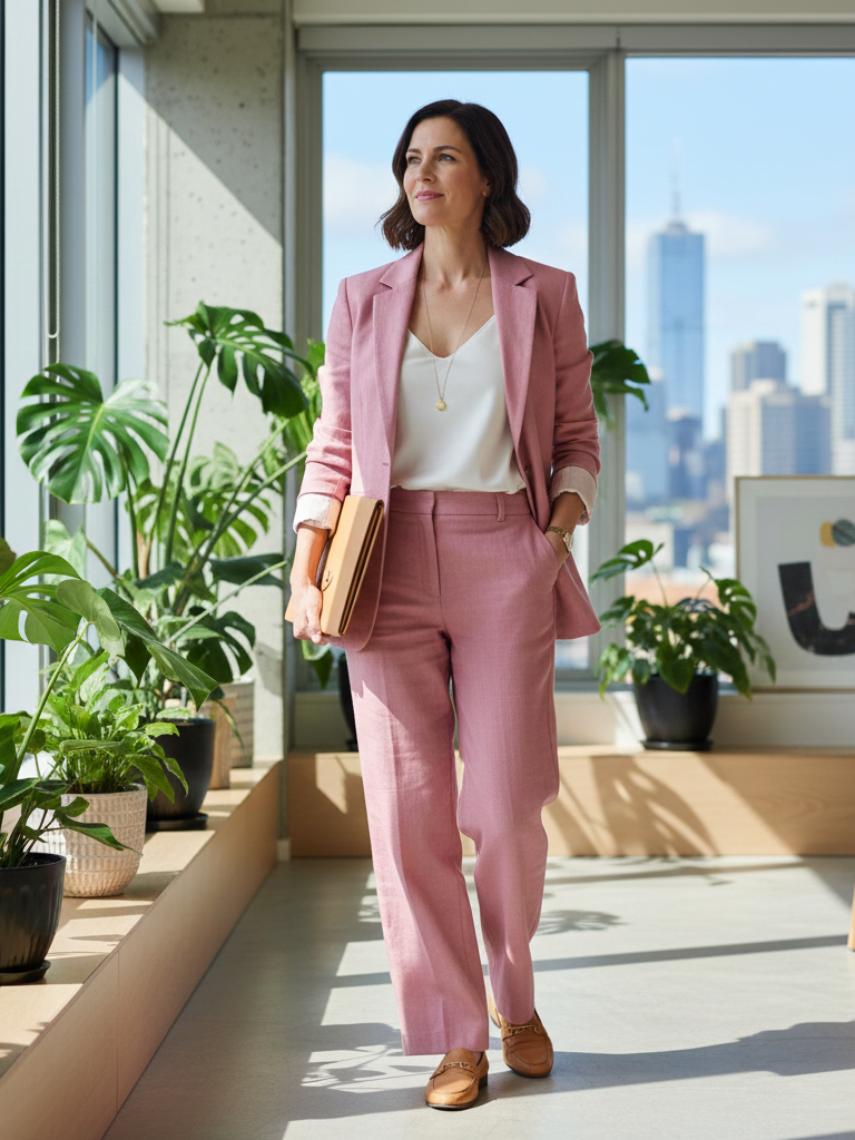 The Tailored Linen Suit