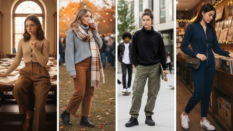 30 Comfy Spring Outfits for School Cozy & Cute Ideas