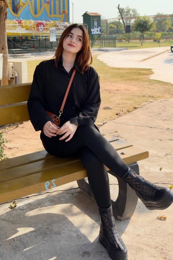 Black Platform Mesh Boots (paired with: Black Oversized Button-Down Shirt + Black Skinny Jeans)