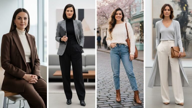 Warm Spring Outfits Capsule Wardrobe 30 Cozy & Chic Looks