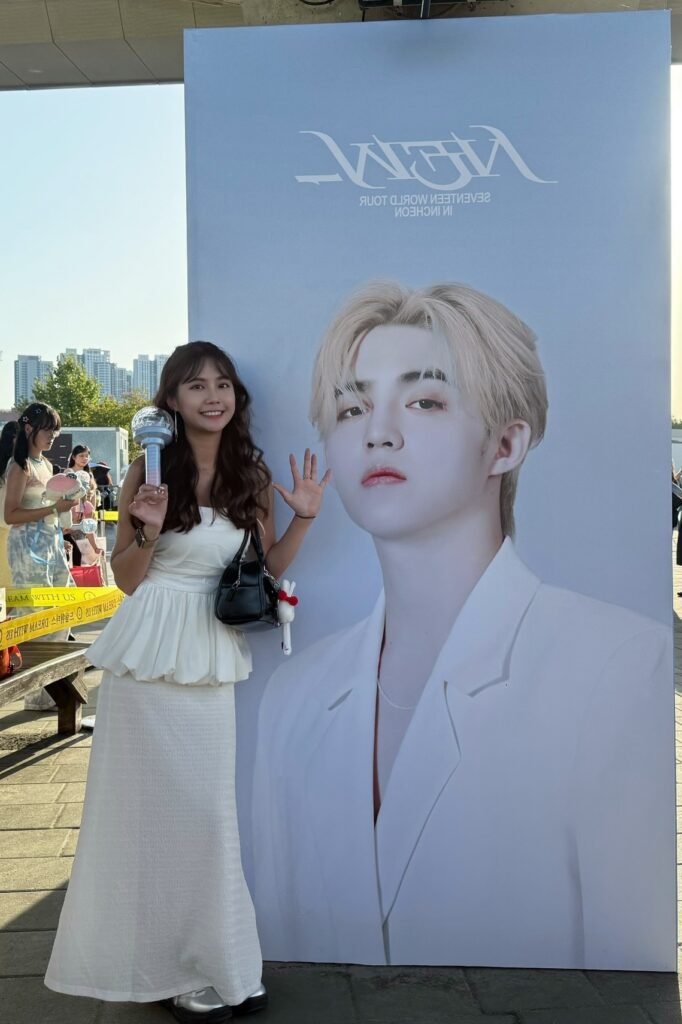 White Peplum Top + White Maxi Skirt + Silver Mary Jane Shoes