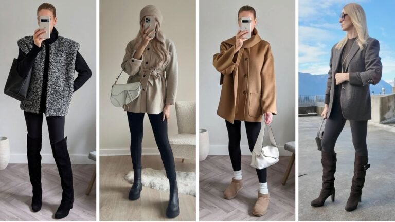 20 Chic Black Leggings Outfits How to Style for Every Occasion