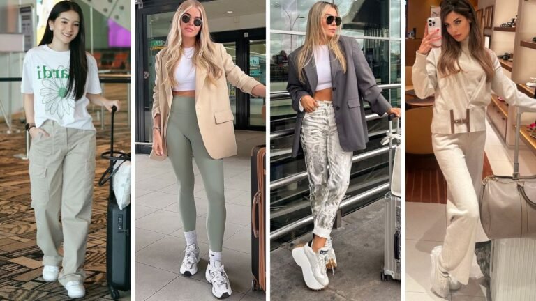 20 Chic Airport Outfits: Travel in Style and Comfort
