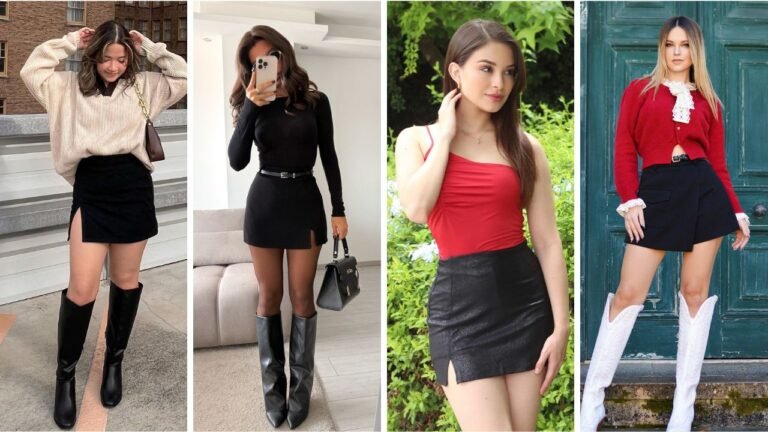 20 Chic Black Skort Outfits: How to Style a Skort for Any Occasion