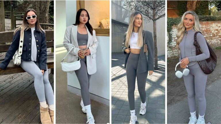20 Fresh Gray Leggings Outfit Ideas For Every Occasion