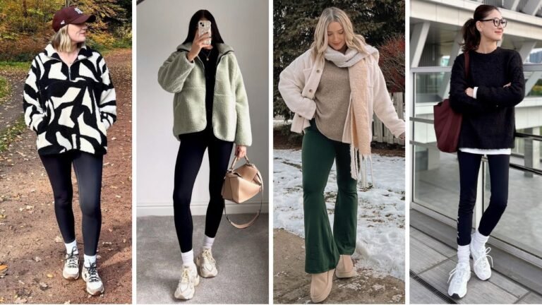 Leggings Outfit Casual 20 Easy & Stylish Looks for Everyday