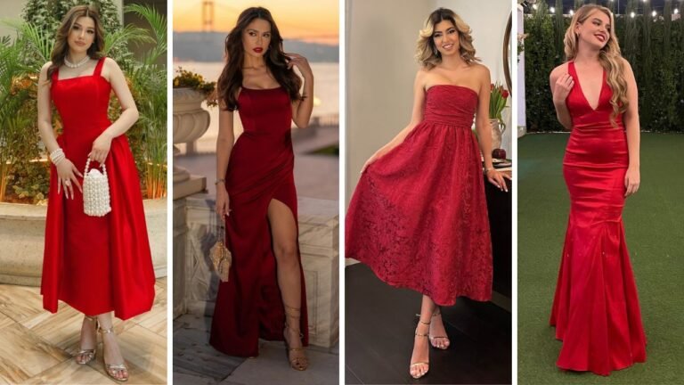 20 Stunning Red Dress Outfits: Make a Bold Statement in Style
