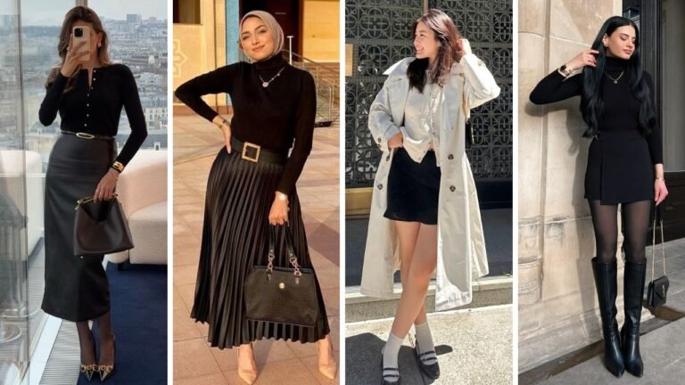 20 Stunning Black Skirt Outfit Ideas for Every Occasion