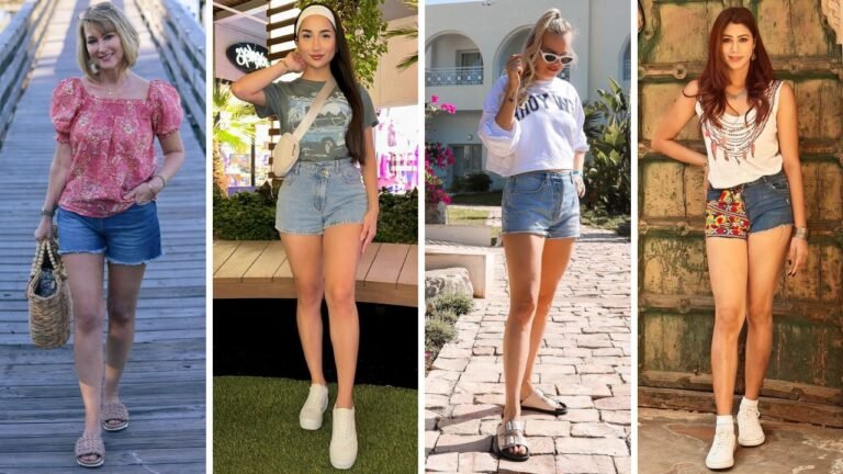 20 Cute Jean Shorts Outfit Ideas for Women | Summer Style Guide