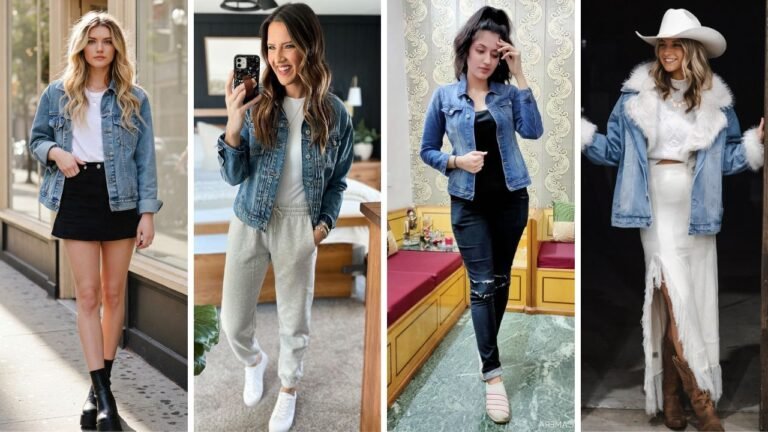 20 Stylish Denim Jacket Outfit Ideas for Women | Style Guide