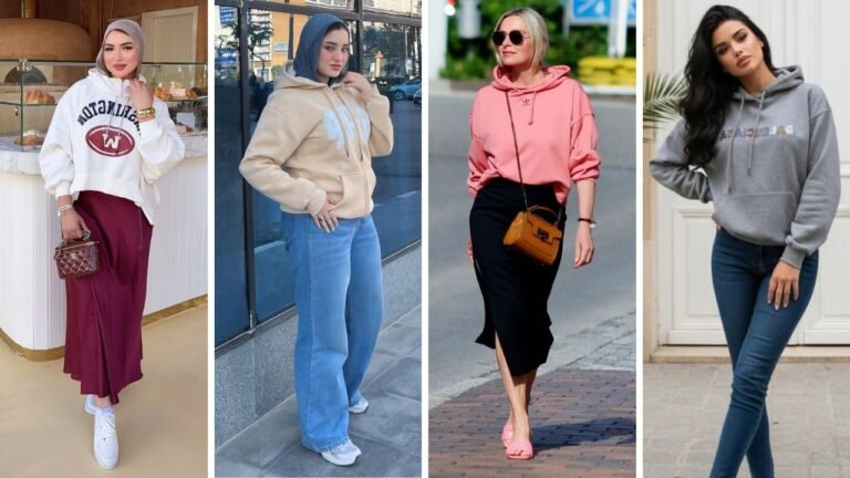 20 Stylish Hoodie Outfit Ideas for Women | Casual Chic Looks