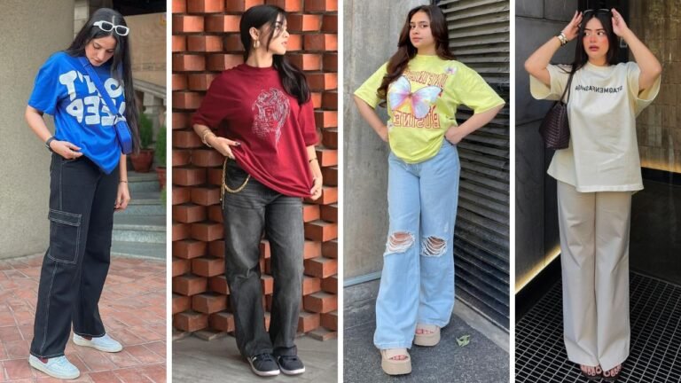 20 Stylish Oversized T-Shirt Outfit Ideas for Women