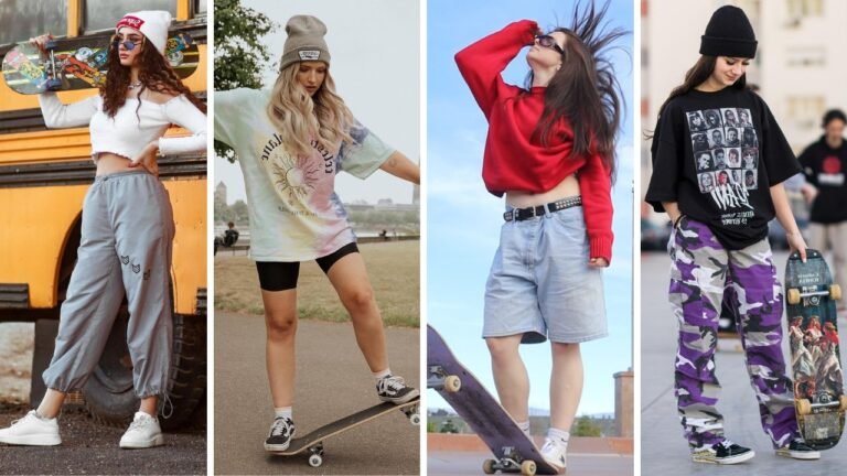 20 Fresh Skate Outfit Ideas for Women: Casual & Cool Looks