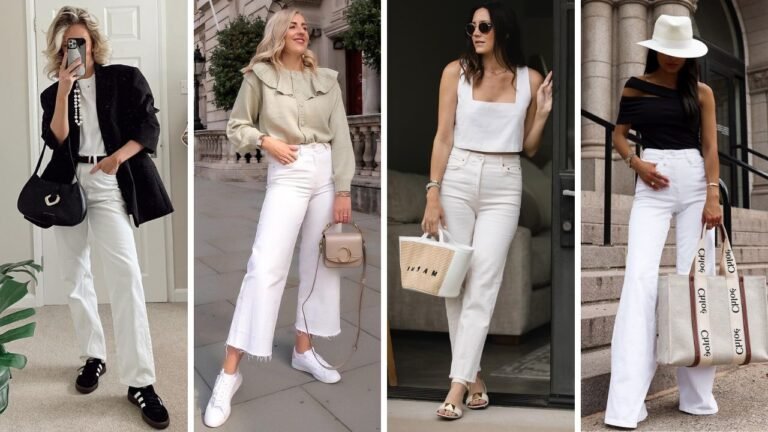 20 Chic White Jeans Outfit Ideas for Women | Style Guide