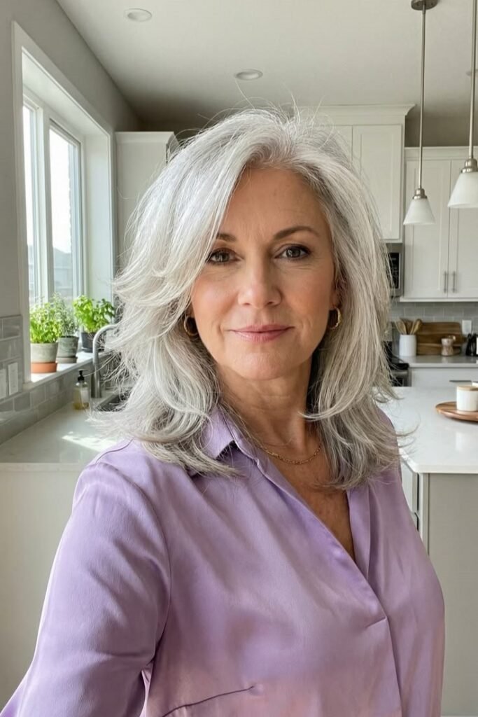 Cascading Face-Framing Layers with Soft Waves