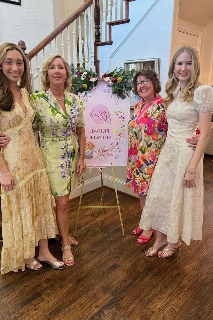 Cream Lace Puff-Sleeve Midi Dress + Gold Strappy Heels