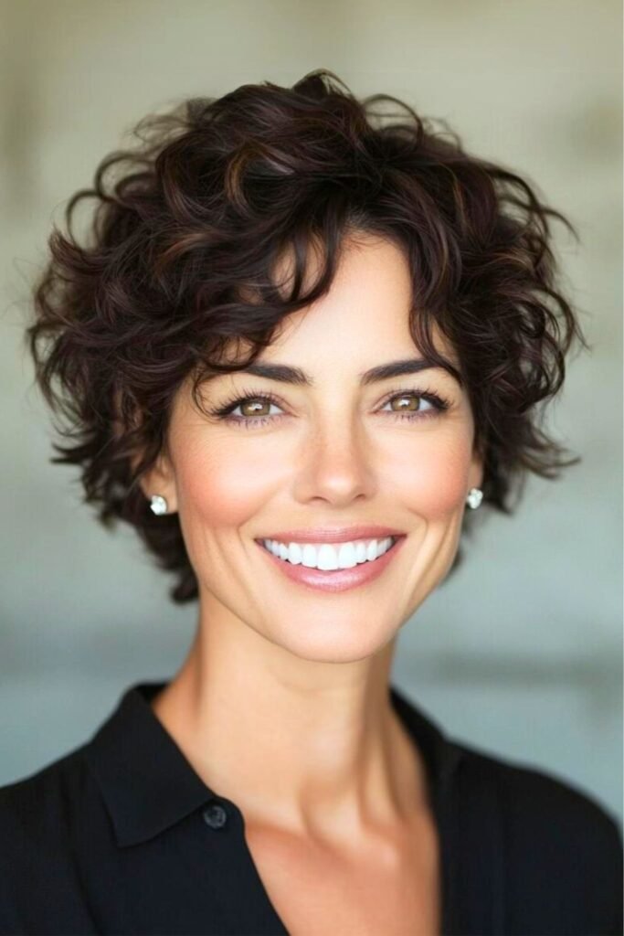 Edgy Undercut Pixie with Swept-Over Texture