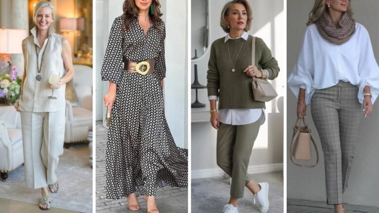 Fashion Over 50: 20 Classy Outfits for Aging Gracefully
