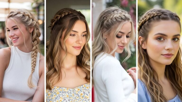 20 Beautiful Front Braid Hairstyles That Frame Your Face Perfectly